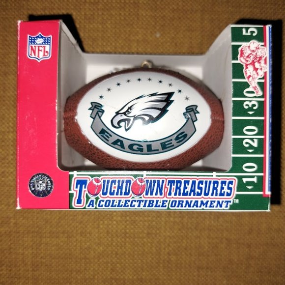 NFL Philadelphia Eagles Football Team ornament Touchdown Treasures Collectible - Picture 2 of 6